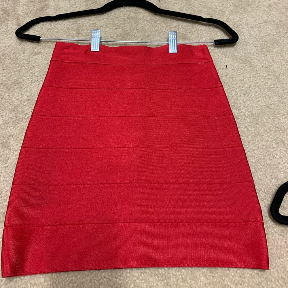 Bebe bodycon high waisted dressy skirt!